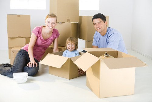 Professional furniture removals in Shoreditch with movers handling household items