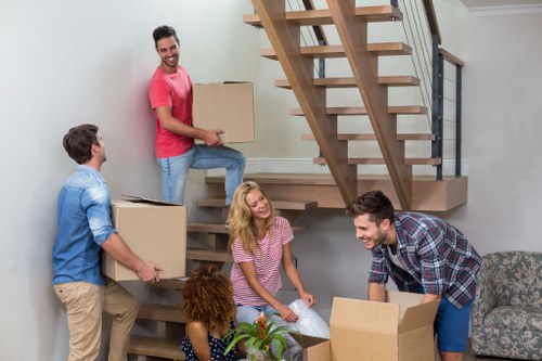 Payment and invoice documents for removals services
