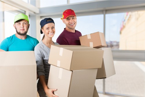 Risk assessment and moving plan being reviewed before a relocation