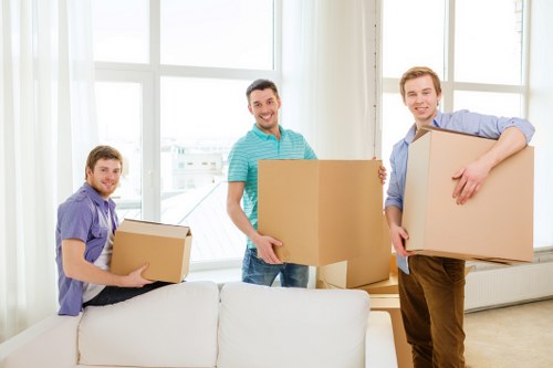 Secure transport of business furniture and equipment in Shoreditch